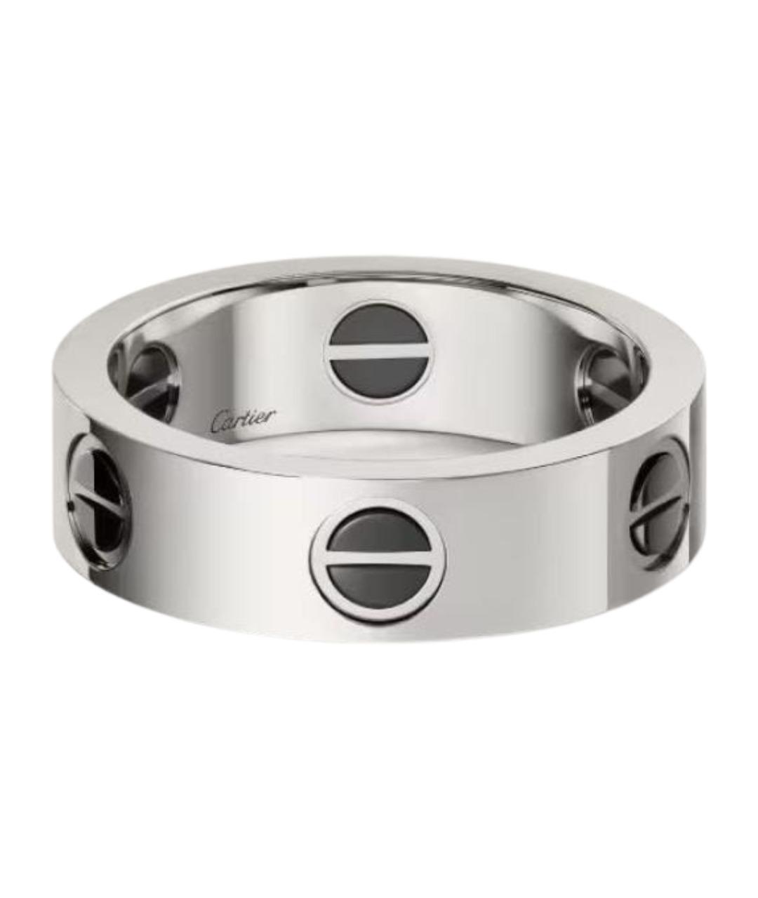 CARTIER Серебряное кольцо из белого золота, фото 1