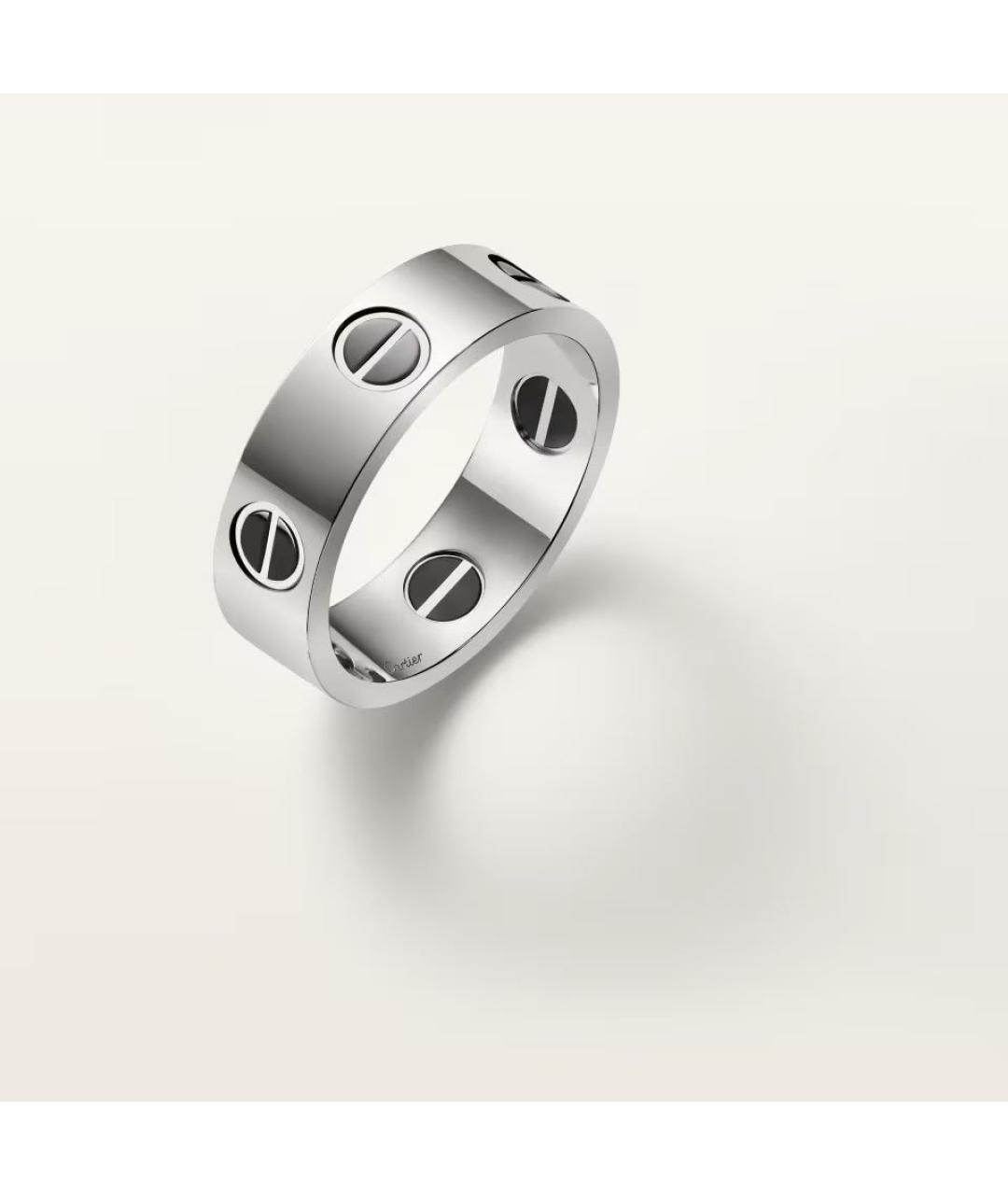 CARTIER Серебряное кольцо из белого золота, фото 2