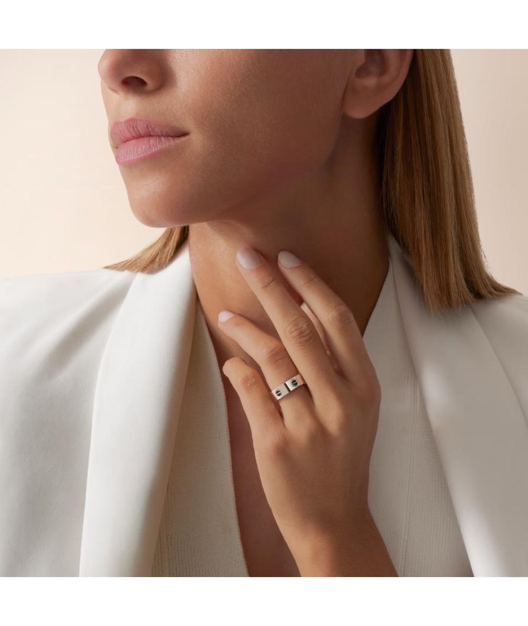 CARTIER Серебряное кольцо из белого золота, фото 4