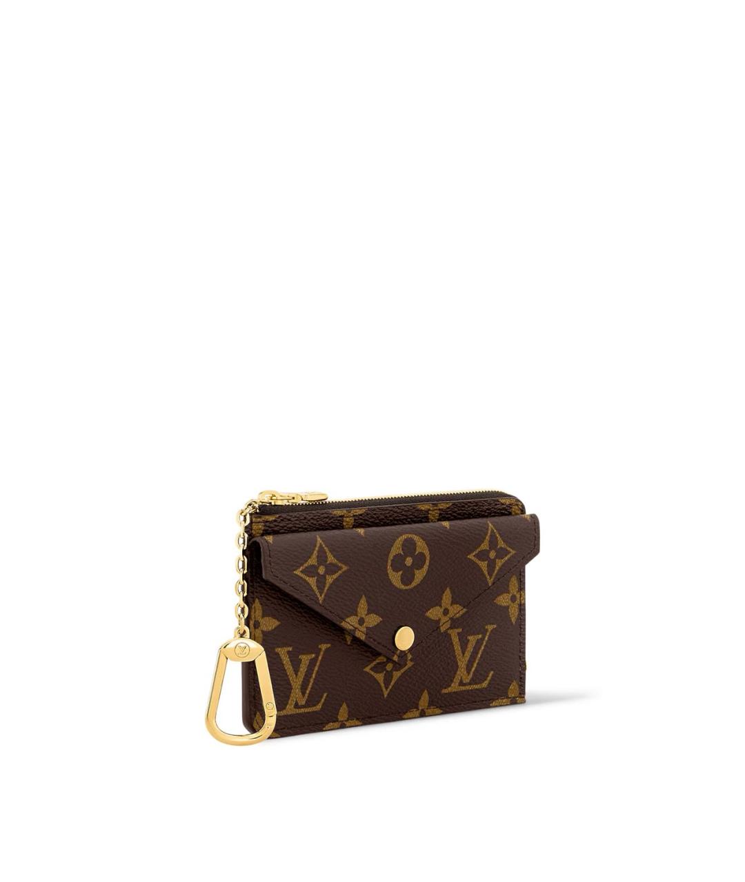 LOUIS VUITTON Коричневый кардхолдер, фото 4