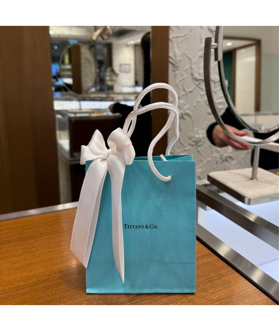 TIFFANY&CO Розовая серебряная подвеска, фото 4