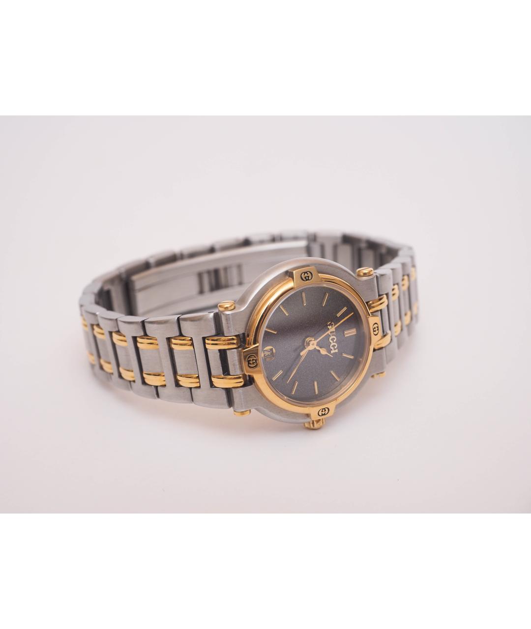 GUCCI Серебряные стальные часы, фото 10