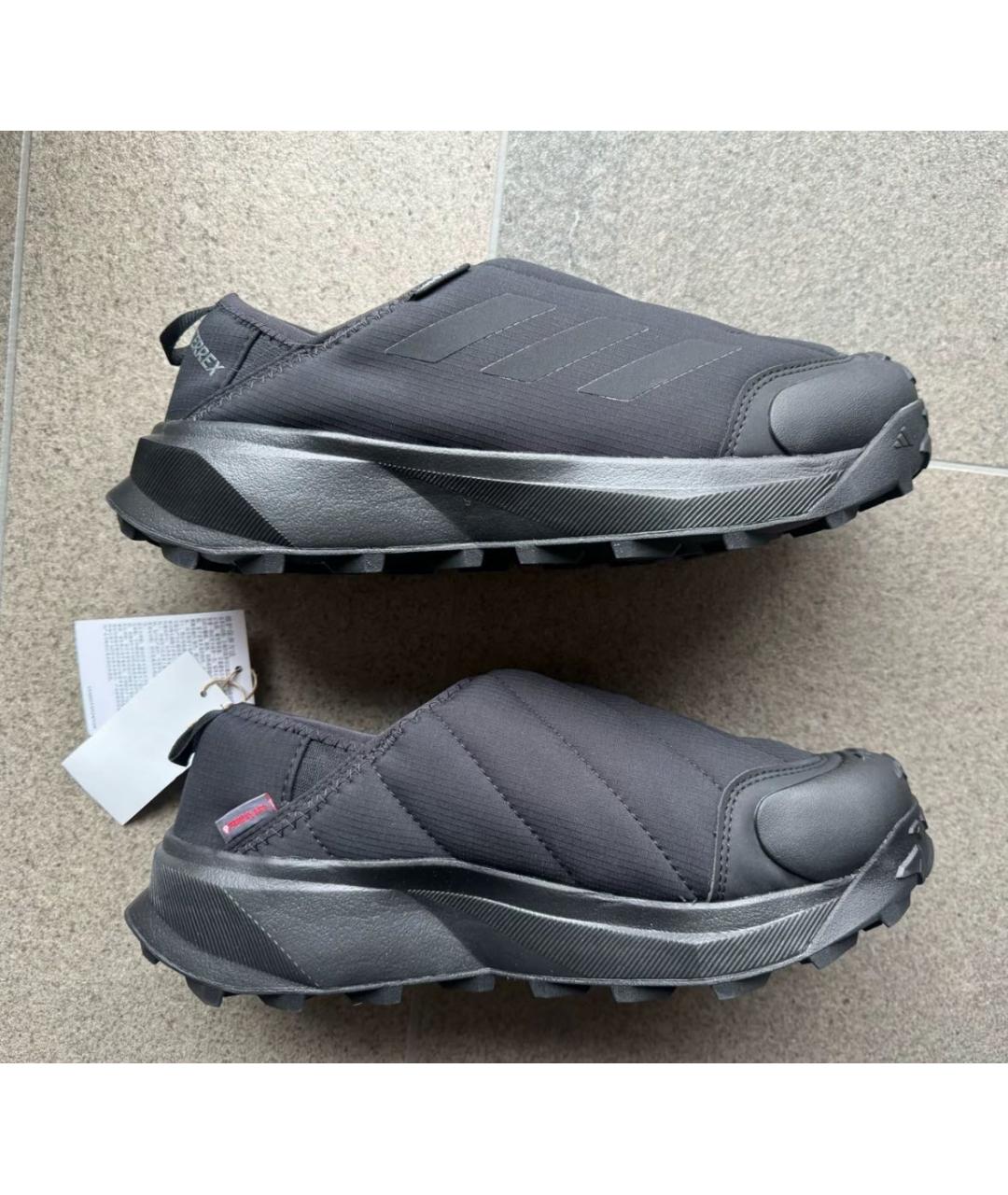 ADIDAS Черные текстильные слипоны, фото 7