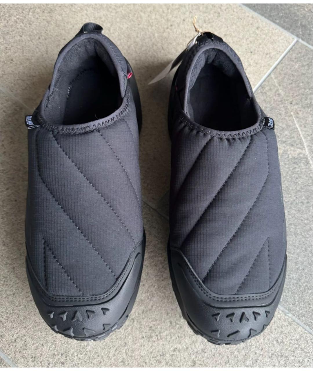 ADIDAS Черные текстильные слипоны, фото 6