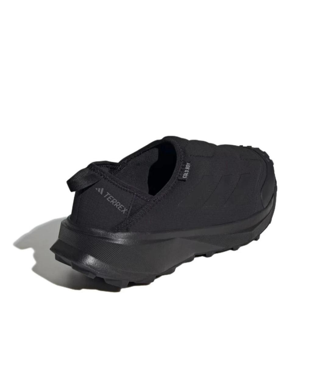 ADIDAS Черные текстильные слипоны, фото 4