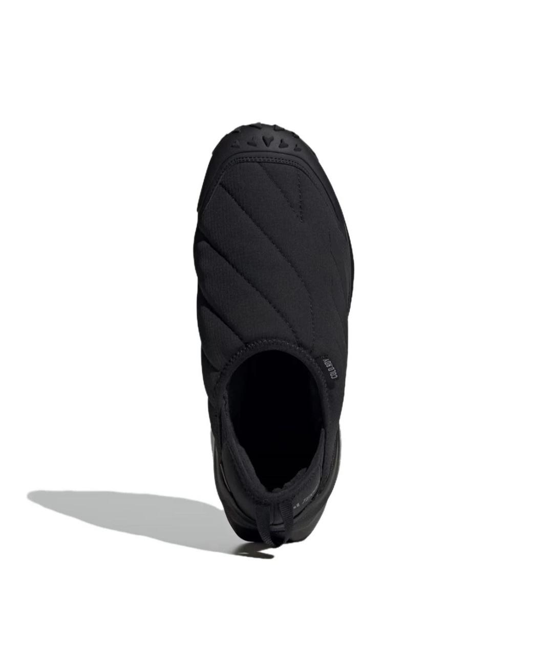 ADIDAS Черные текстильные слипоны, фото 3
