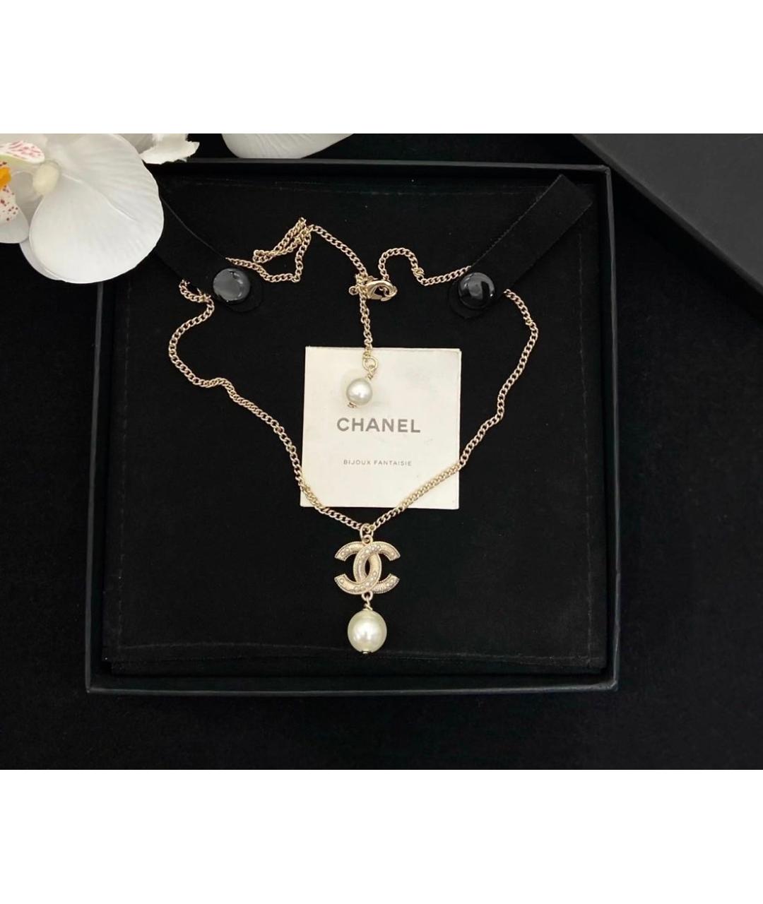 CHANEL Золотое колье, фото 2