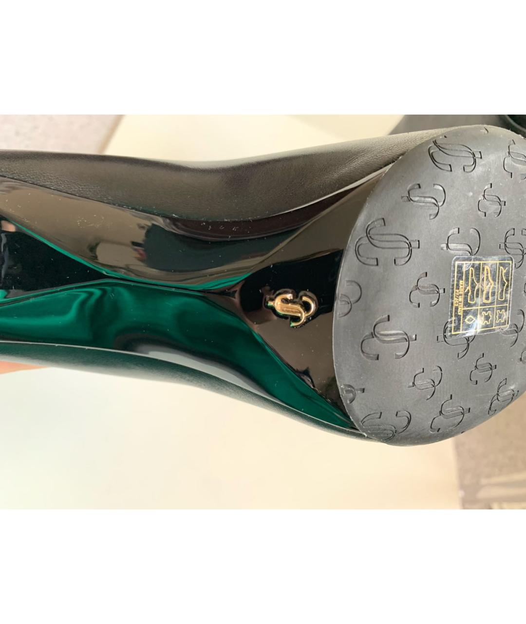 JIMMY CHOO Черные кожаные ботильоны, фото 6