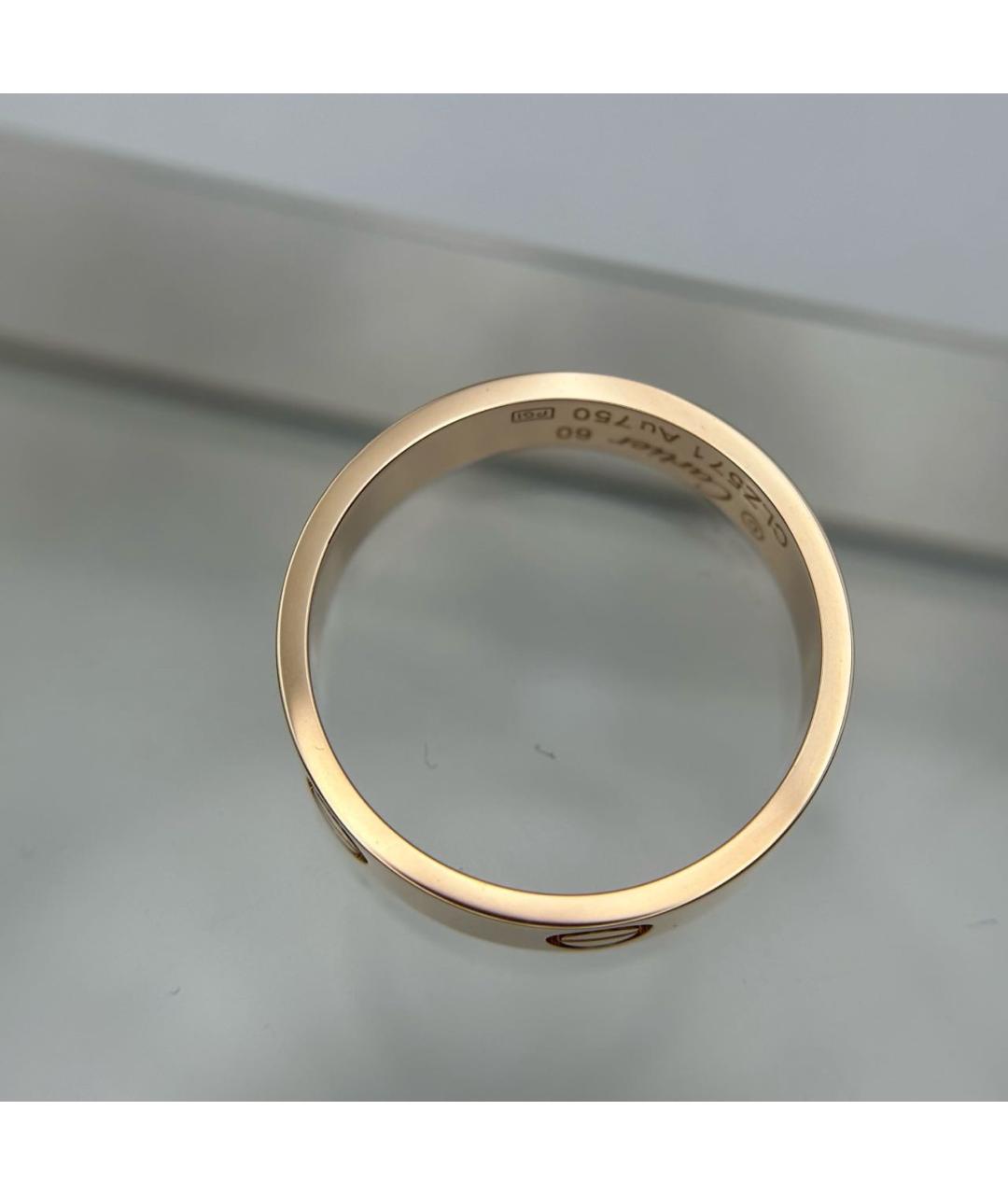 CARTIER Золотое кольцо из розового золота, фото 4