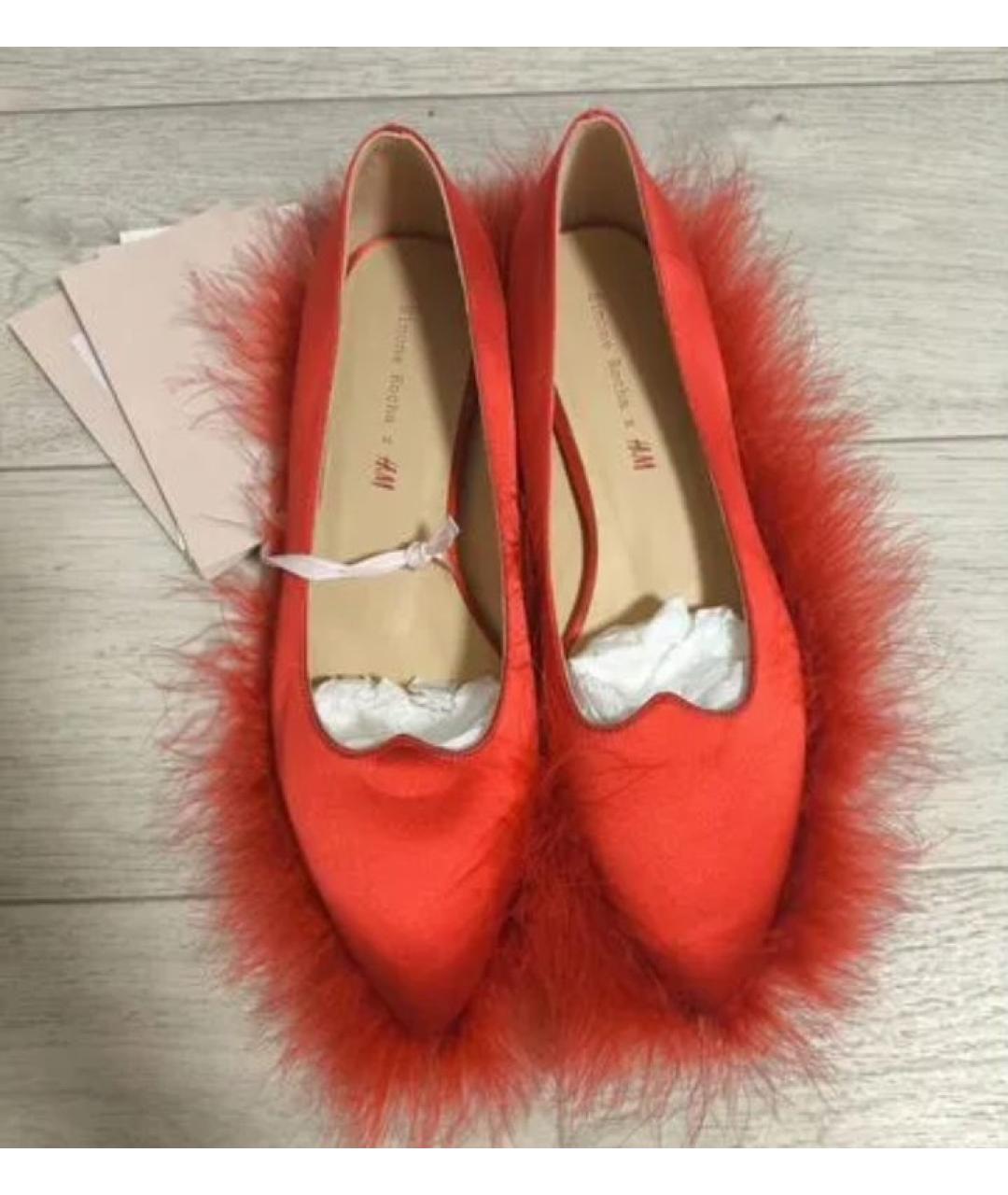SIMONE ROCHA Красные балетки, фото 6