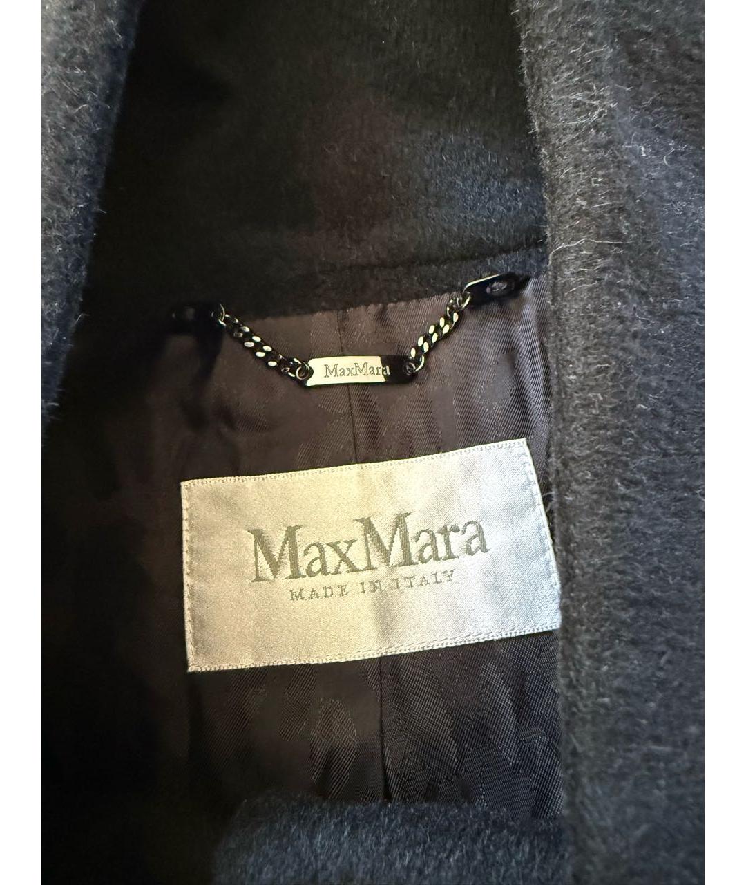 MAX MARA Черное пальто, фото 3