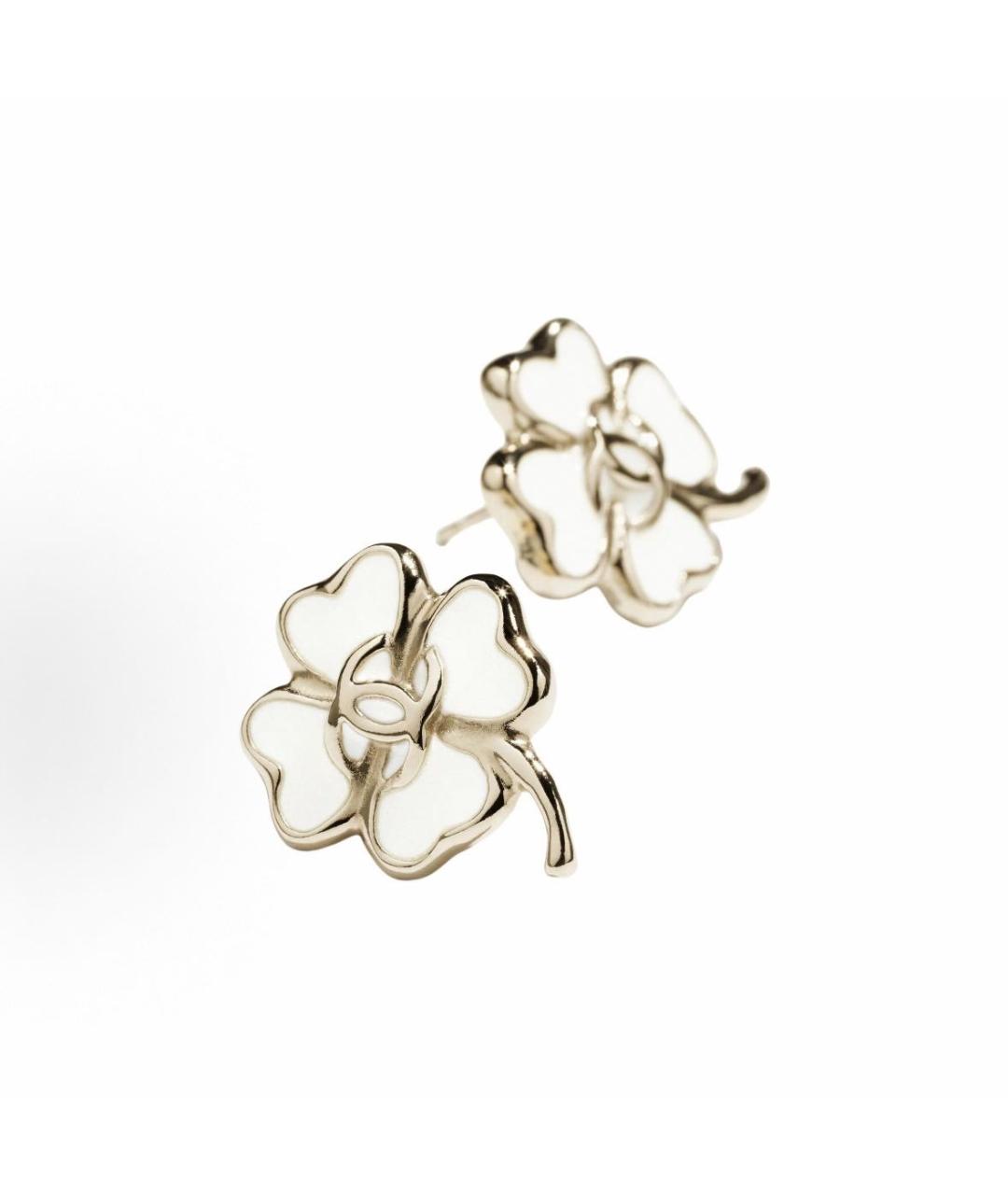 CHANEL Золотые серьги, фото 5