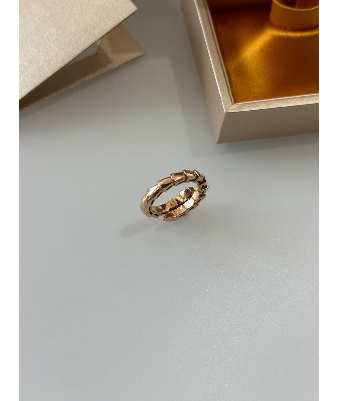 BVLGARI Розовое кольцо из розового золота, фото 4
