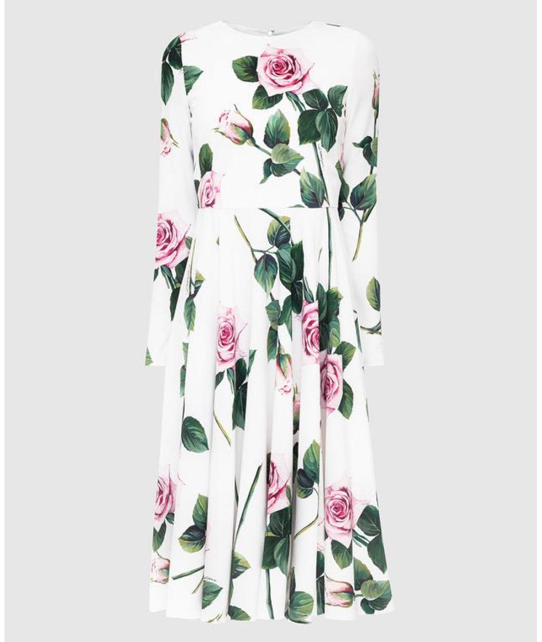 DOLCE&GABBANA Черное шелковое коктейльное платье, фото 8