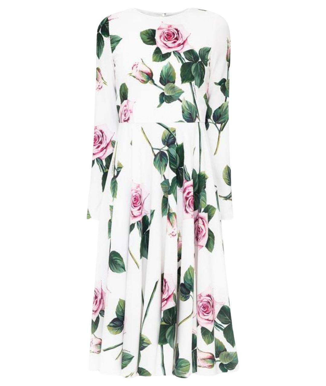 DOLCE&GABBANA Черное шелковое коктейльное платье, фото 1