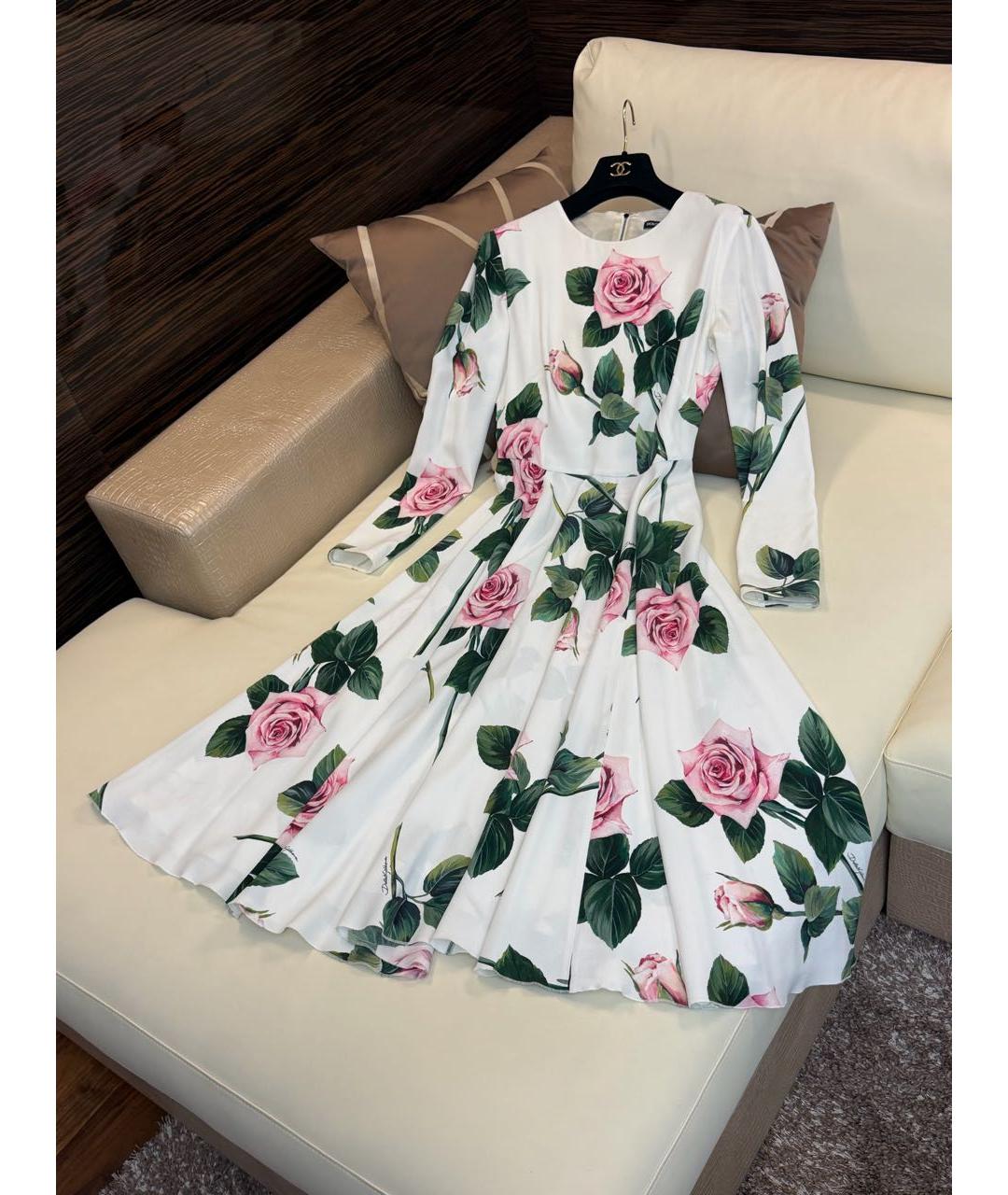 DOLCE&GABBANA Черное шелковое коктейльное платье, фото 2