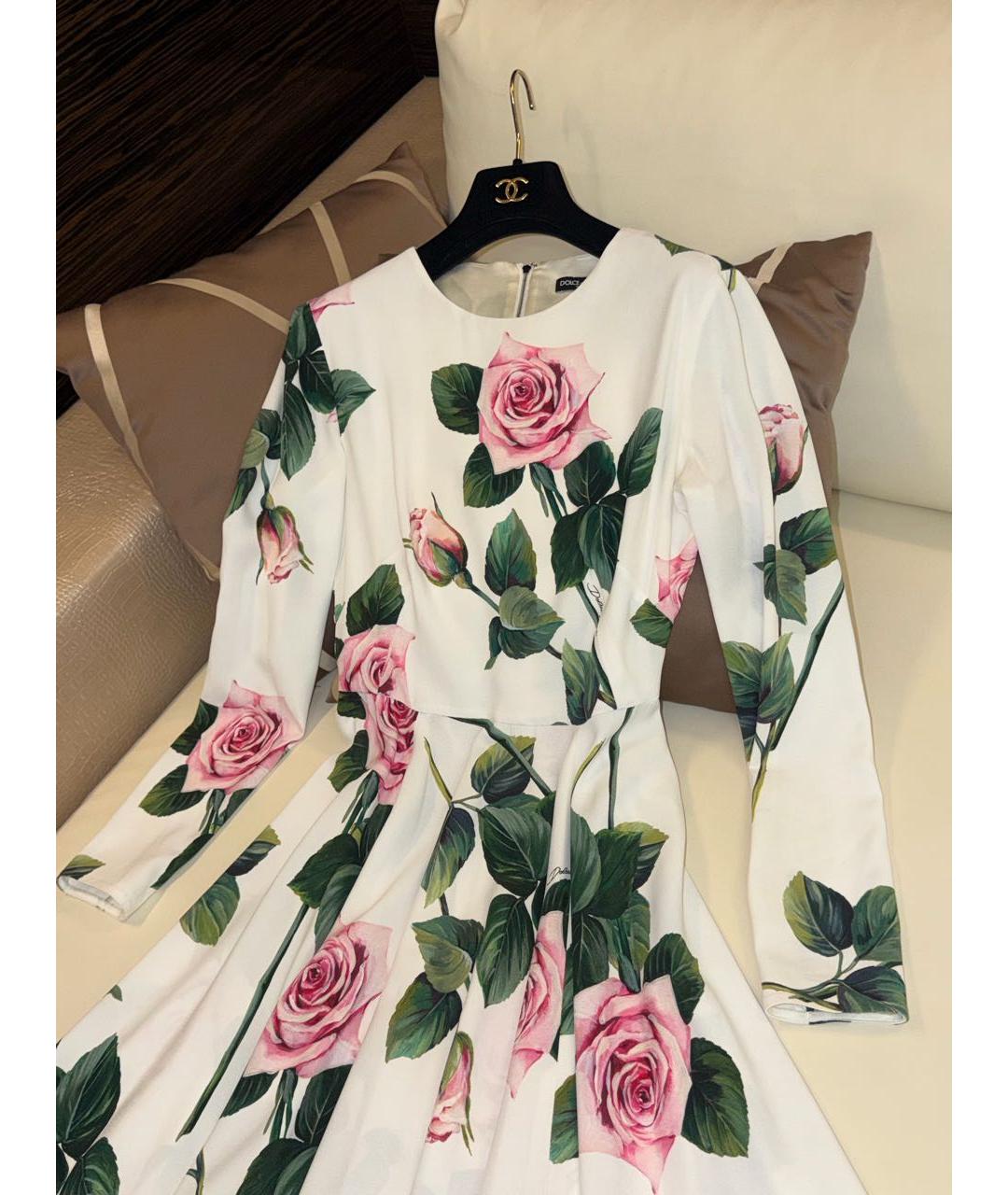 DOLCE&GABBANA Черное шелковое коктейльное платье, фото 3