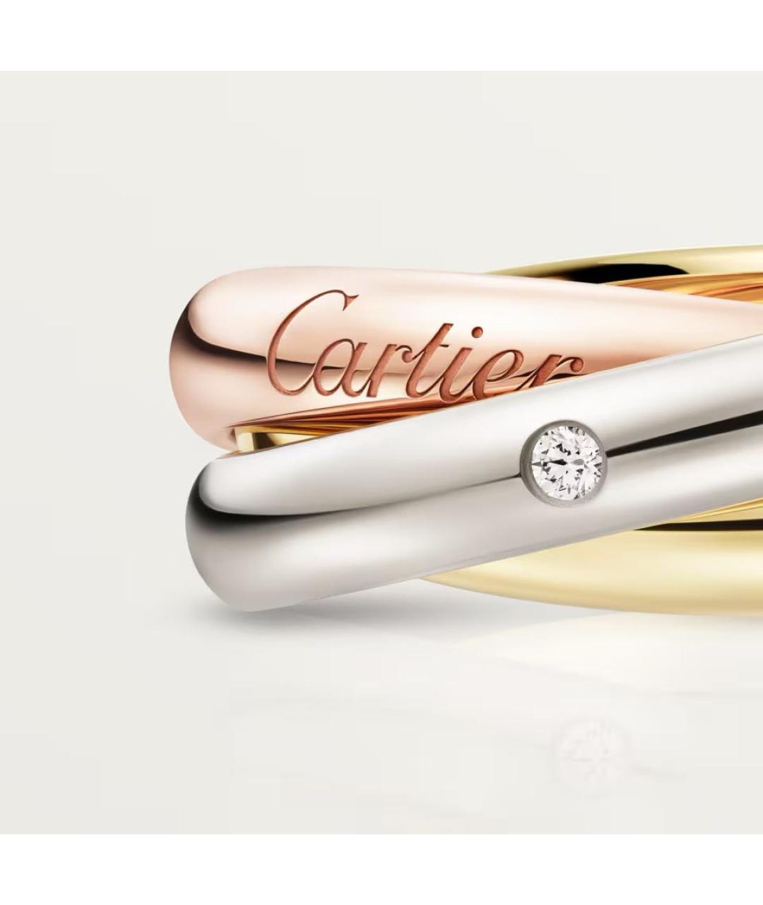 CARTIER Мульти кольцо из белого золота, фото 2