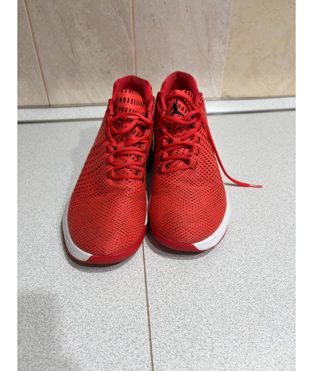 NIKE Красные высокие кроссовки / кеды, фото 2