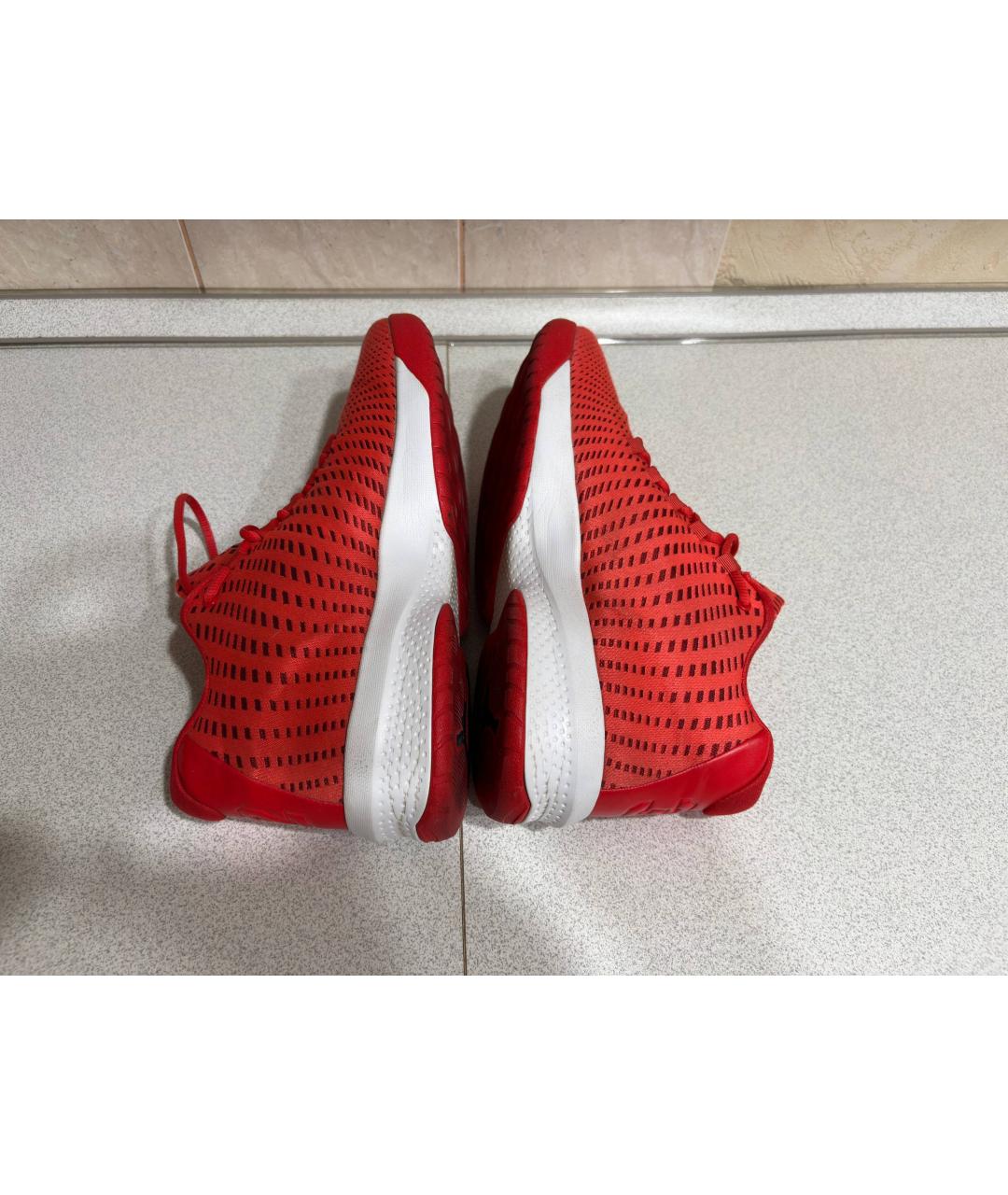 NIKE Красные высокие кроссовки / кеды, фото 4