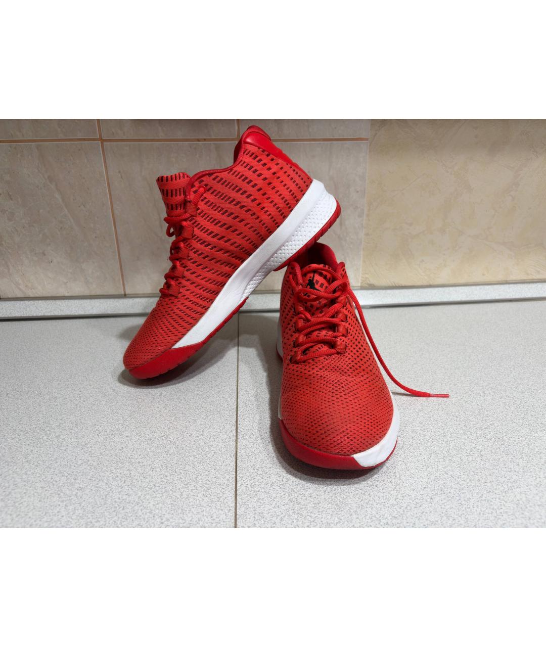 NIKE Красные высокие кроссовки / кеды, фото 3