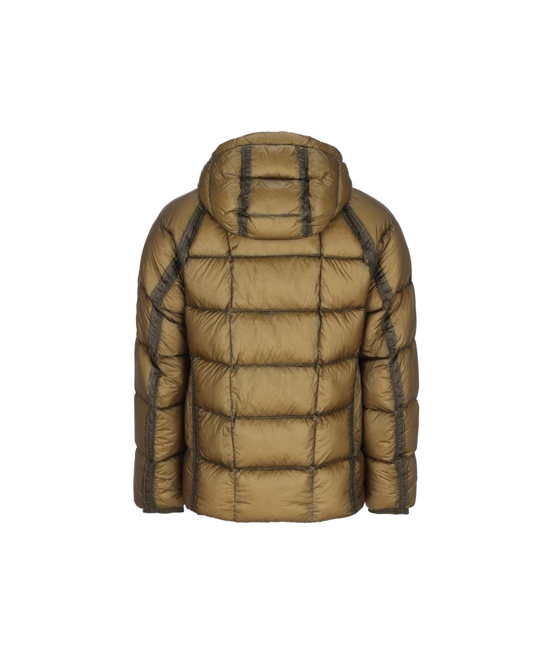 CP COMPANY Зеленый полиамидовый пуховик, фото 2