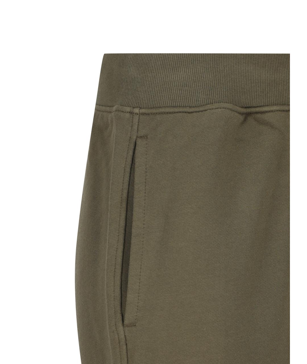 CP COMPANY Зеленые хлопковые повседневные брюки, фото 4