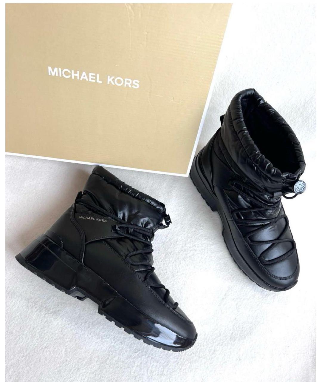 MICHAEL KORS Черные полусапоги, фото 5