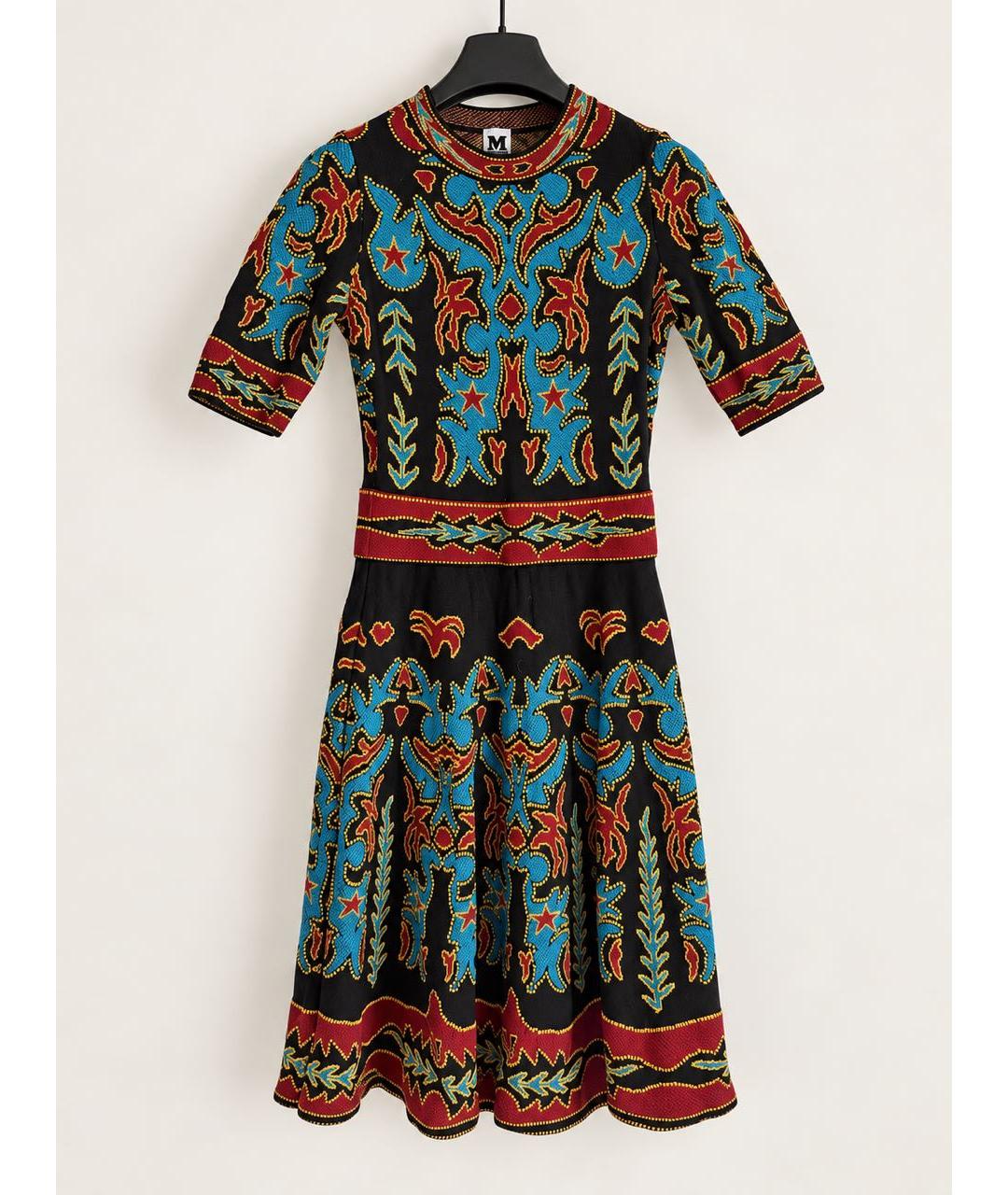 M MISSONI Хлопко-эластановое повседневное платье, фото 5