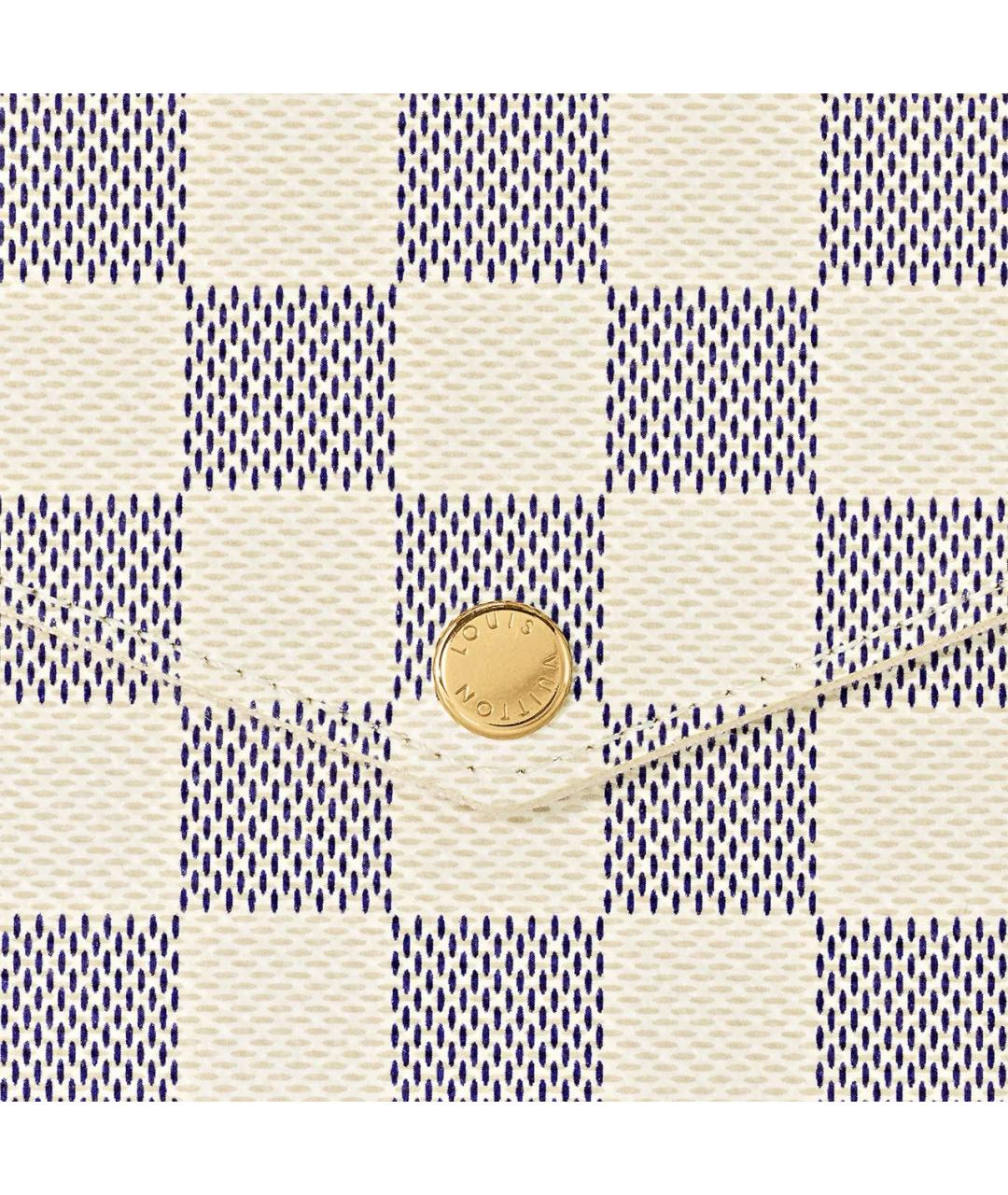 LOUIS VUITTON Белая сумка через плечо, фото 4