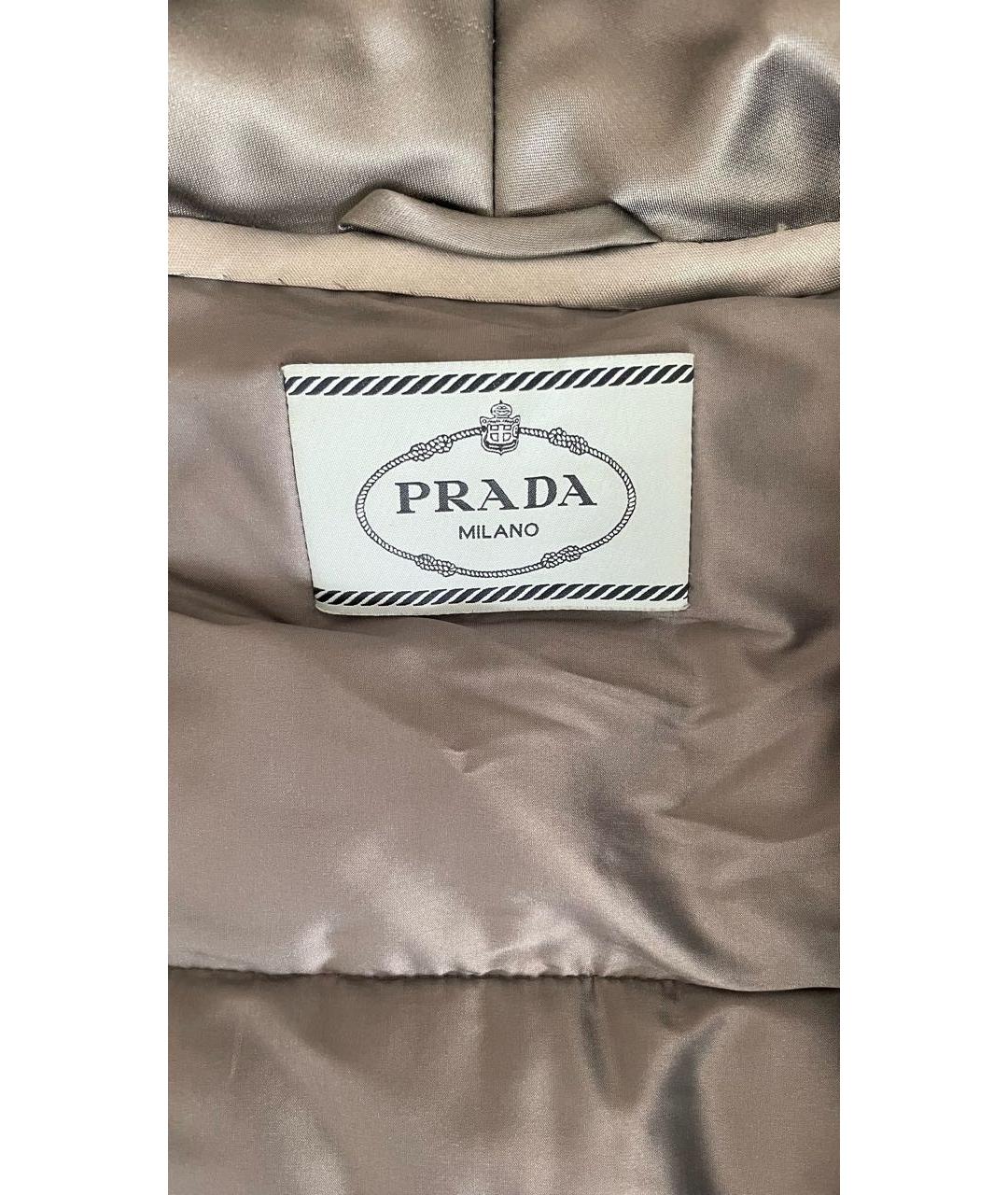 PRADA Серая вискозная куртка, фото 3