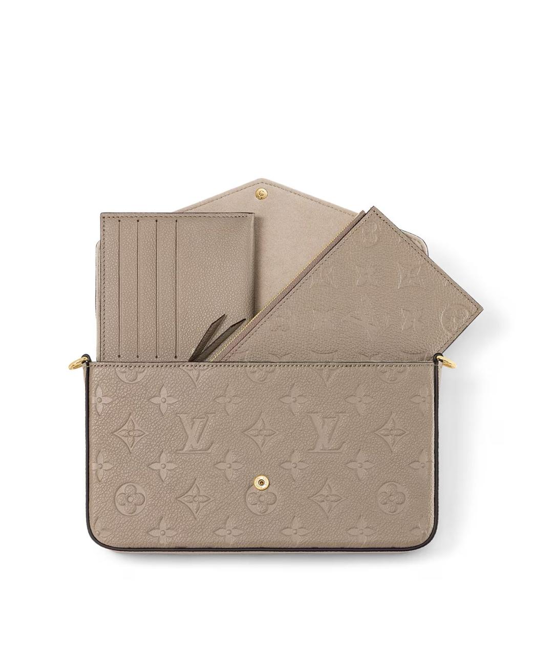LOUIS VUITTON Бежевая сумка через плечо, фото 4