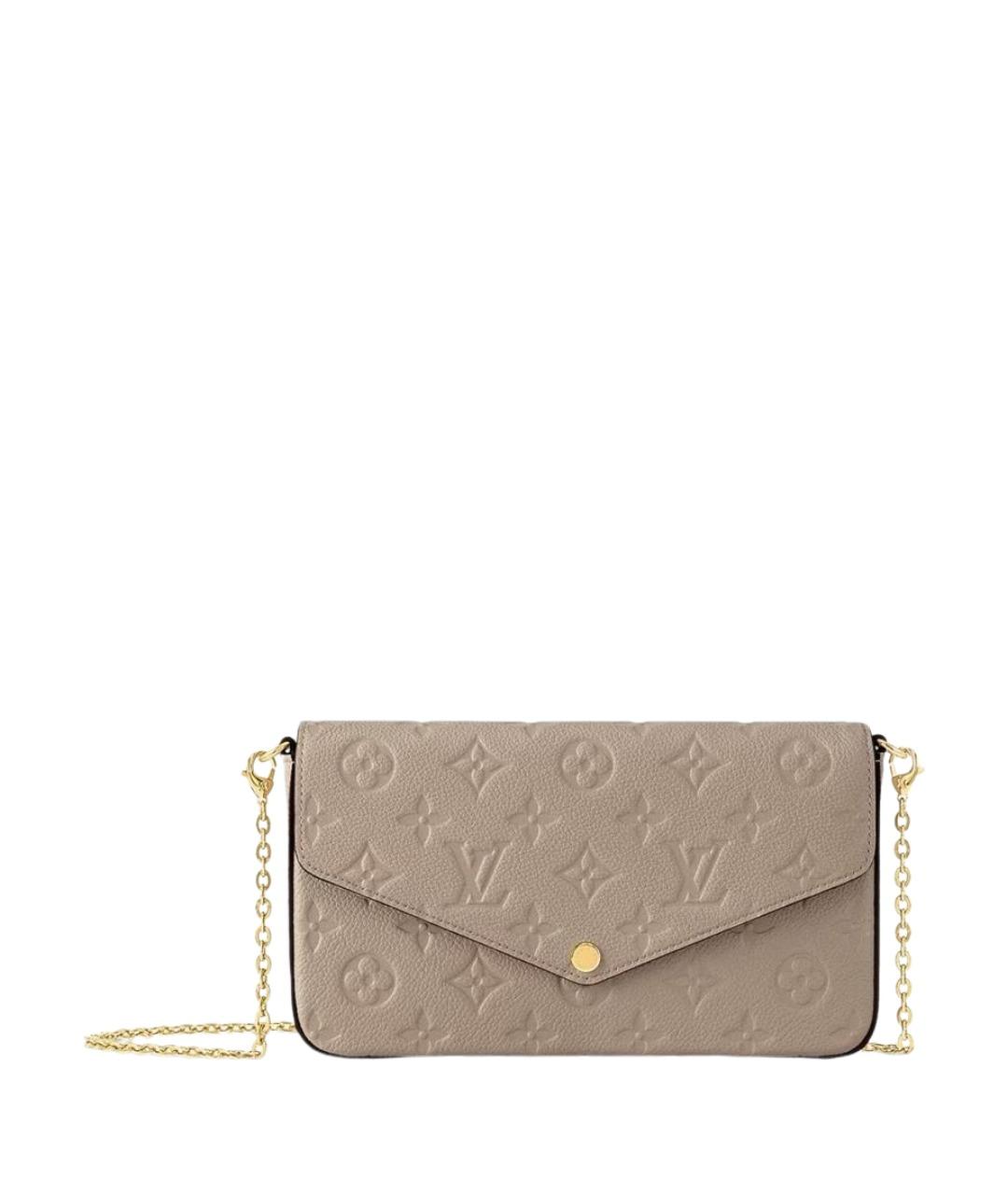 LOUIS VUITTON Бежевая сумка через плечо, фото 1