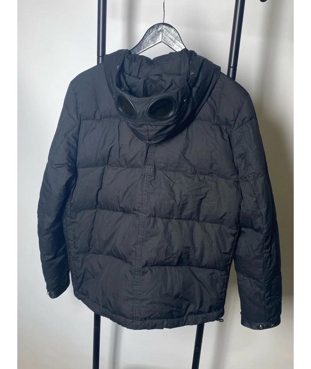 CP COMPANY Черный пуховик, фото 2
