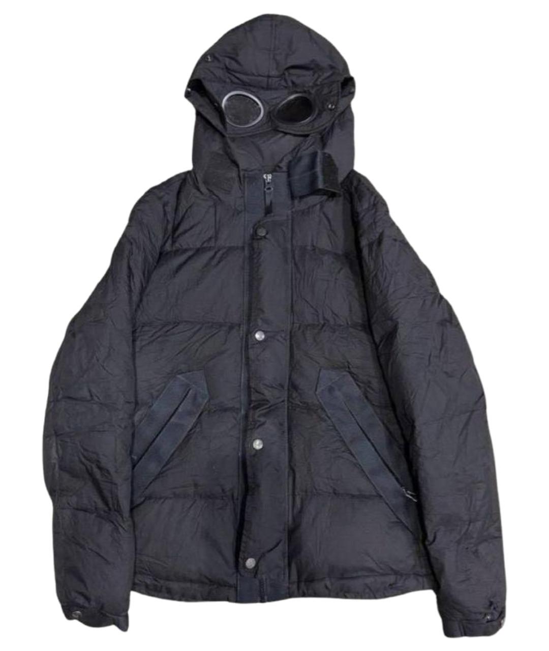 CP COMPANY Черный пуховик, фото 1