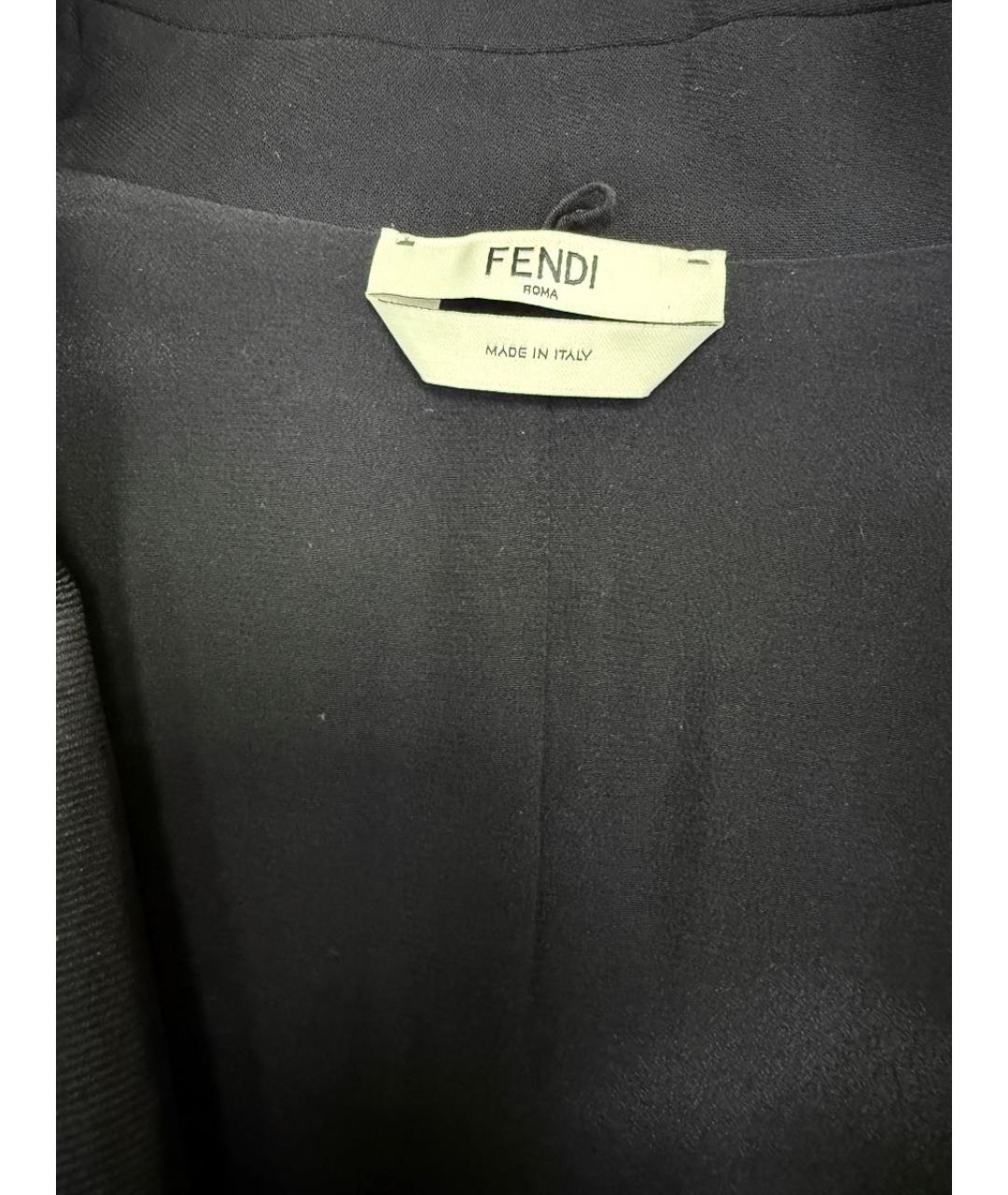 FENDI Черное вечернее платье, фото 5