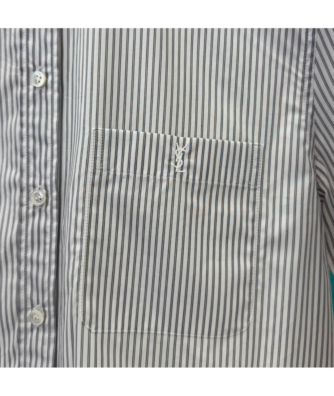 SAINT LAURENT Белая рубашка, фото 3