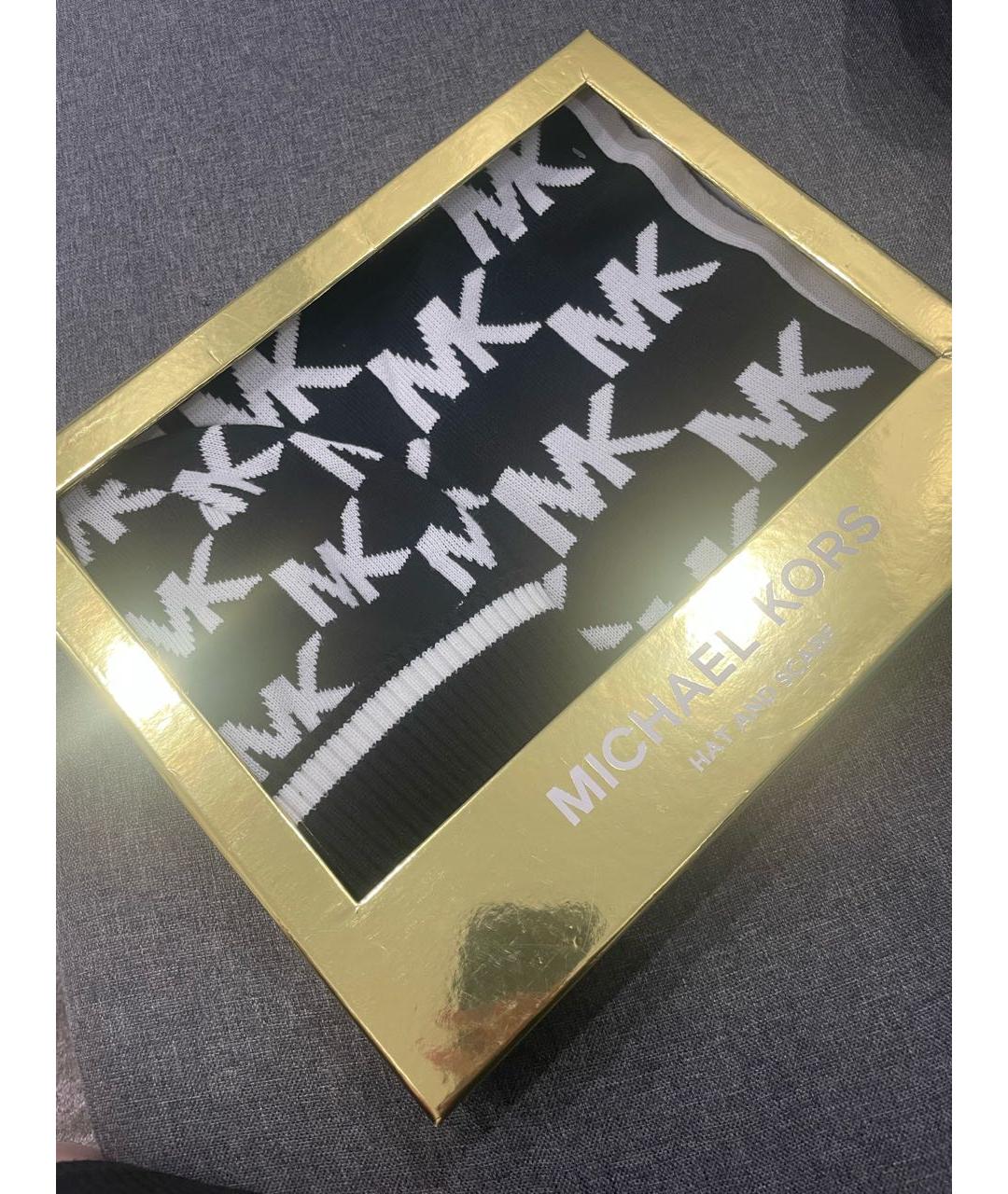 MICHAEL KORS Черная шапка, фото 2