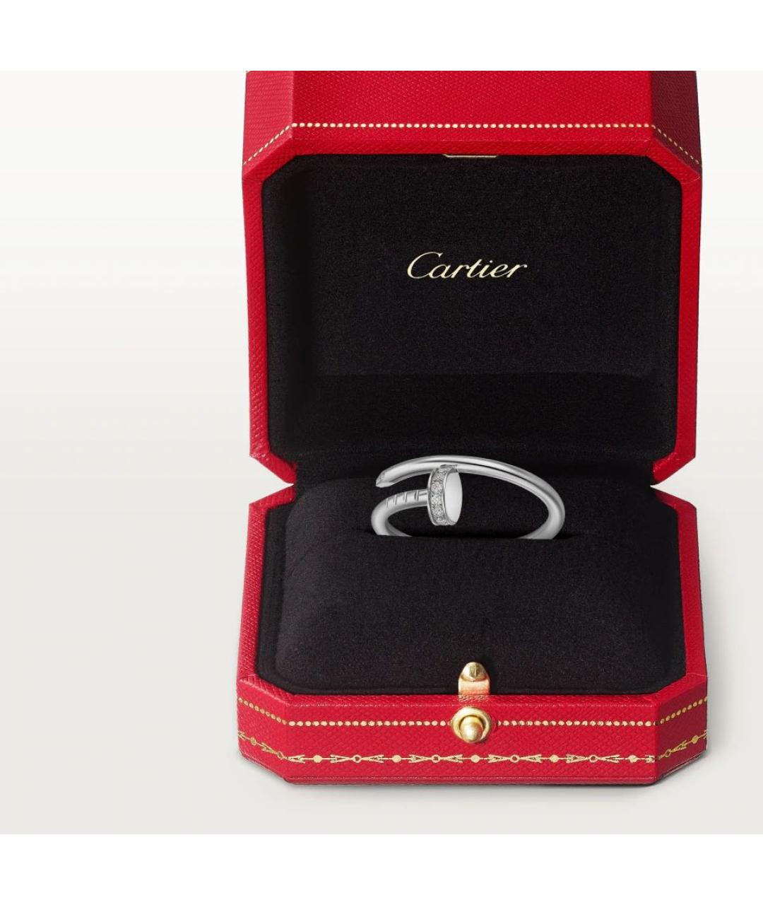 CARTIER Серебряное кольцо из белого золота, фото 7