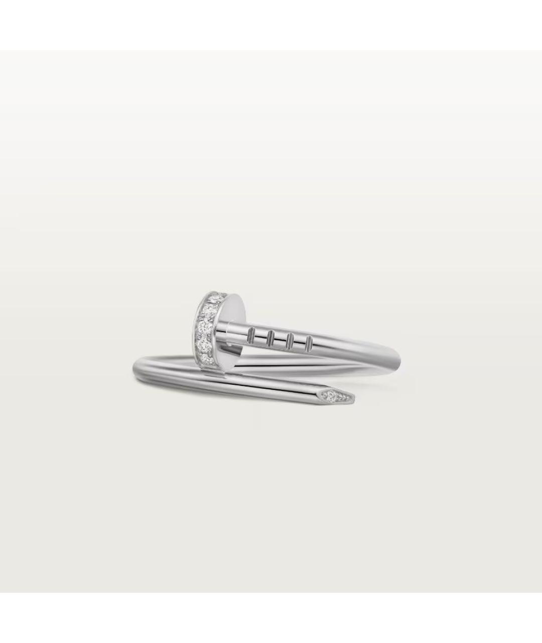 CARTIER Серебряное кольцо из белого золота, фото 4