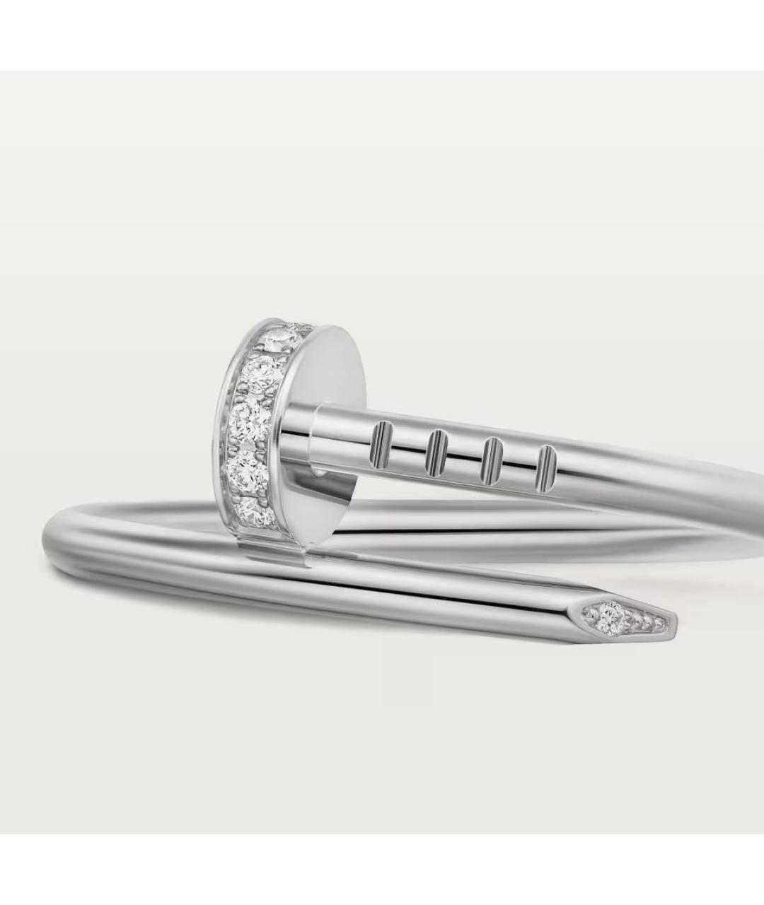 CARTIER Серебряное кольцо из белого золота, фото 3