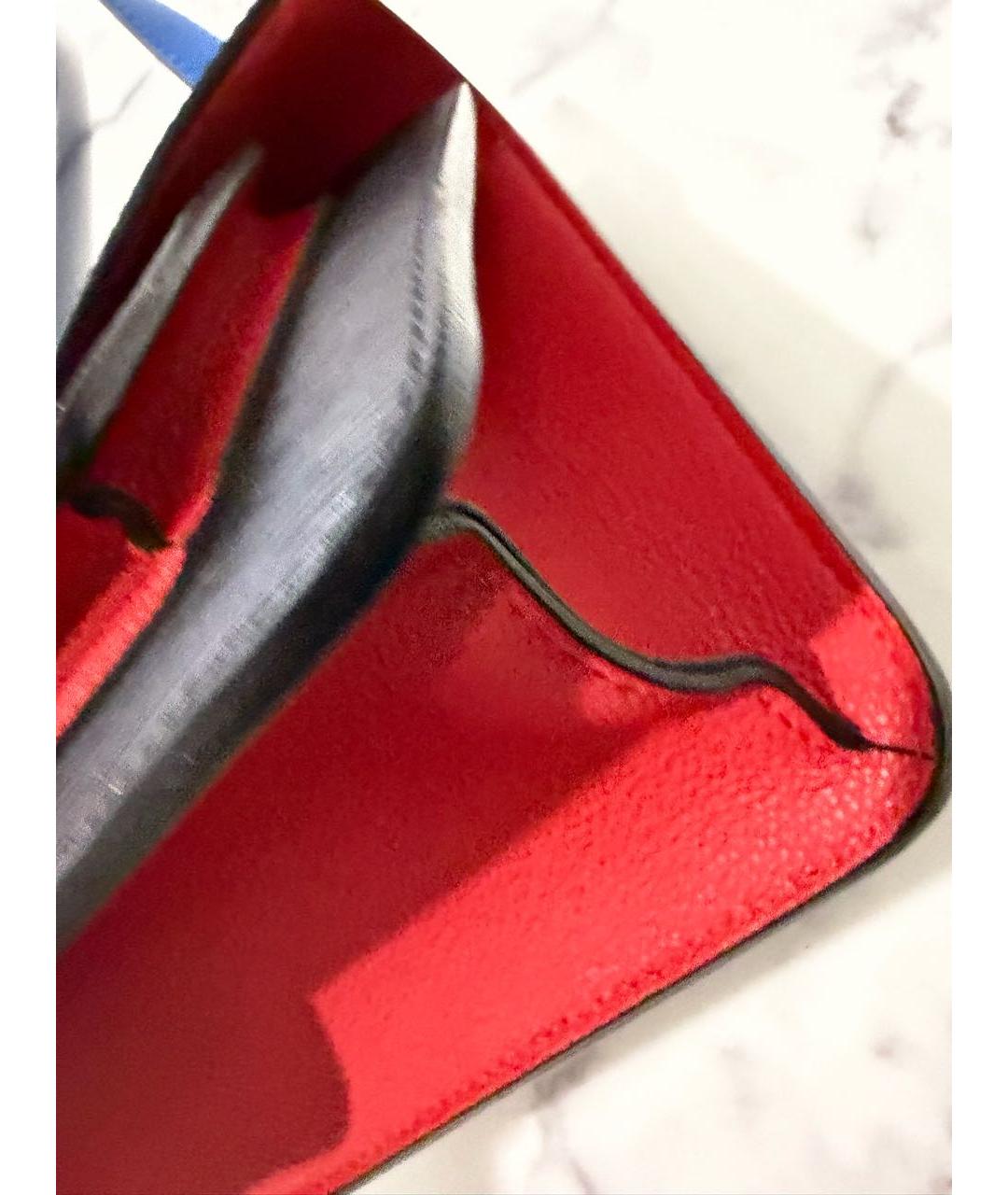 LOUIS VUITTON Черная кожаная сумка через плечо, фото 5