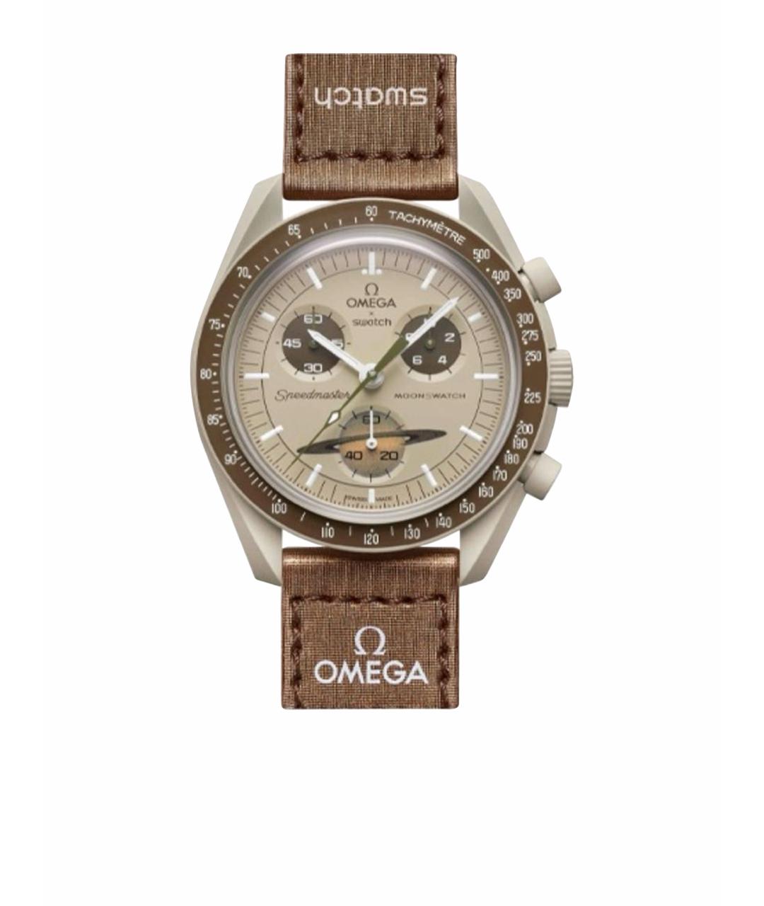 Swatch Бежевые керамические часы, фото 1