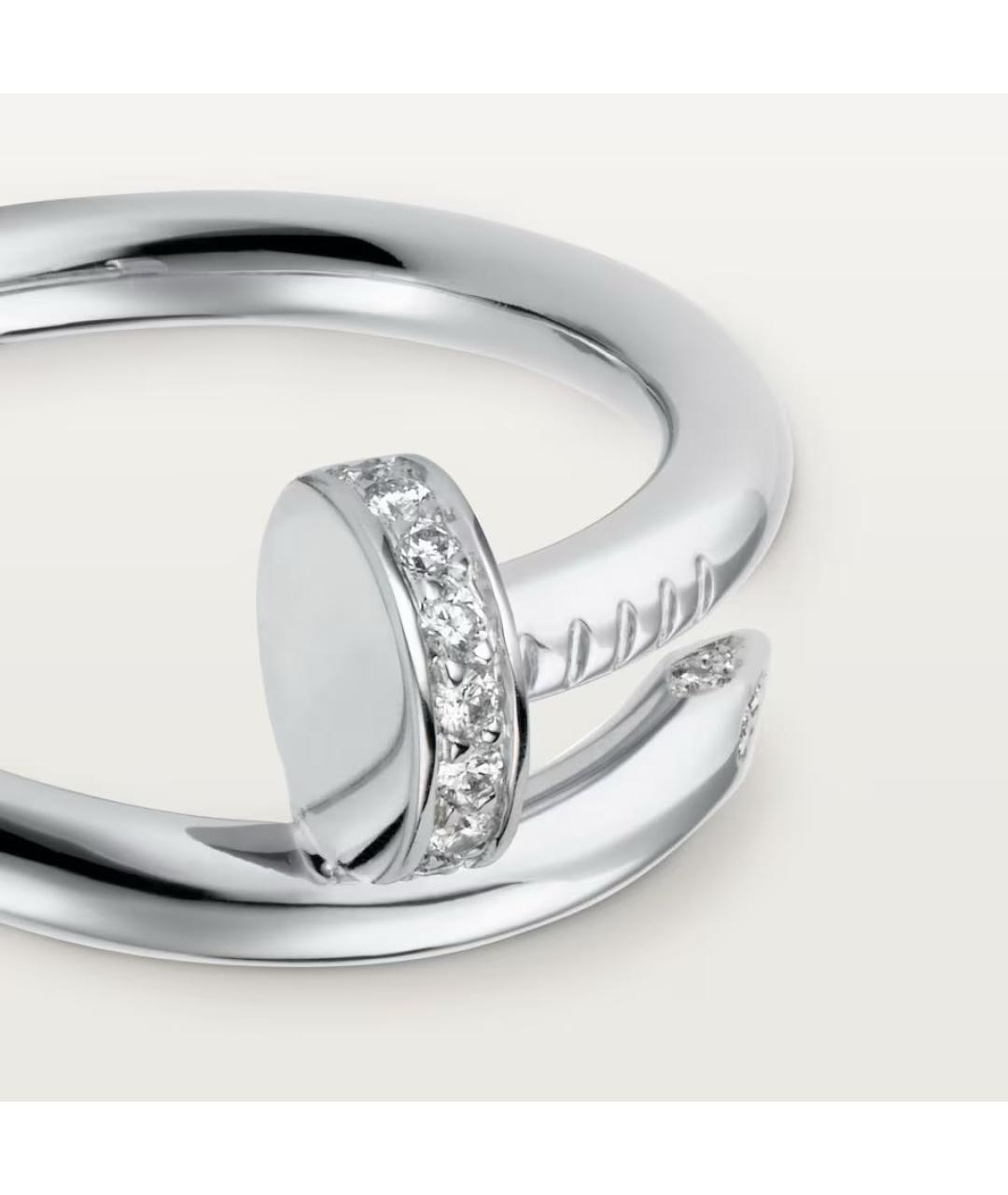 CARTIER Серебряное кольцо из белого золота, фото 3