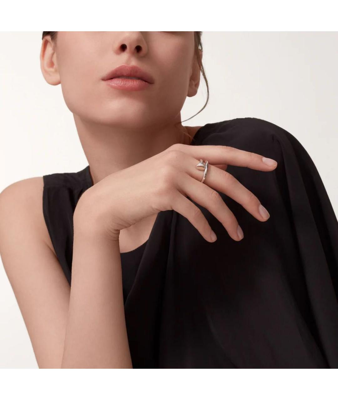 CARTIER Серебряное кольцо из белого золота, фото 4