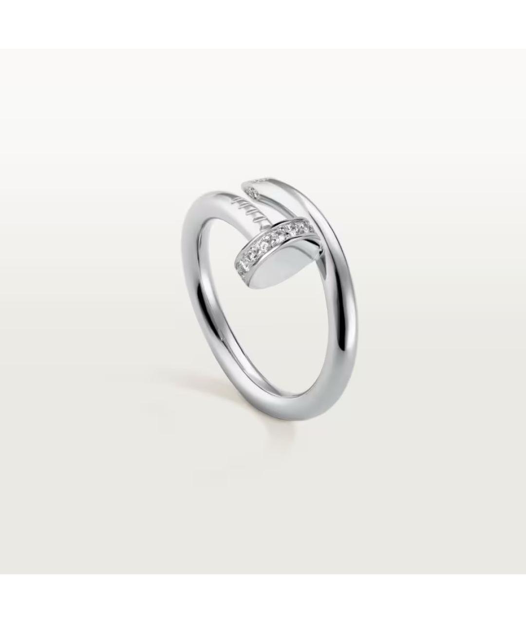 CARTIER Серебряное кольцо из белого золота, фото 2