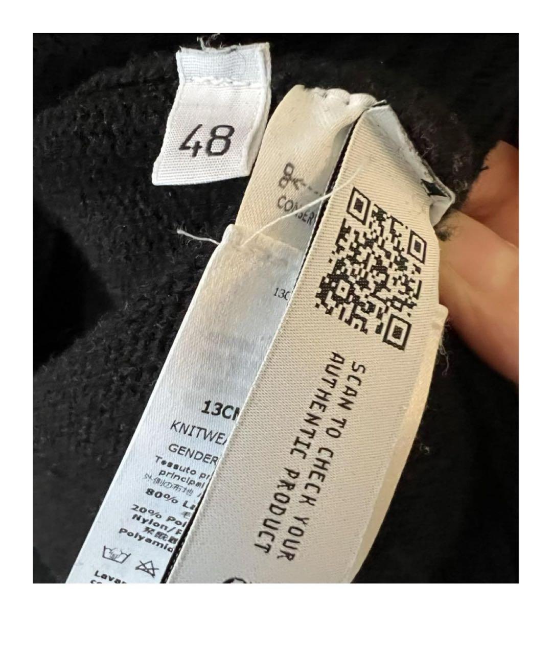 CP COMPANY Черный шерстяной джемпер / свитер, фото 6