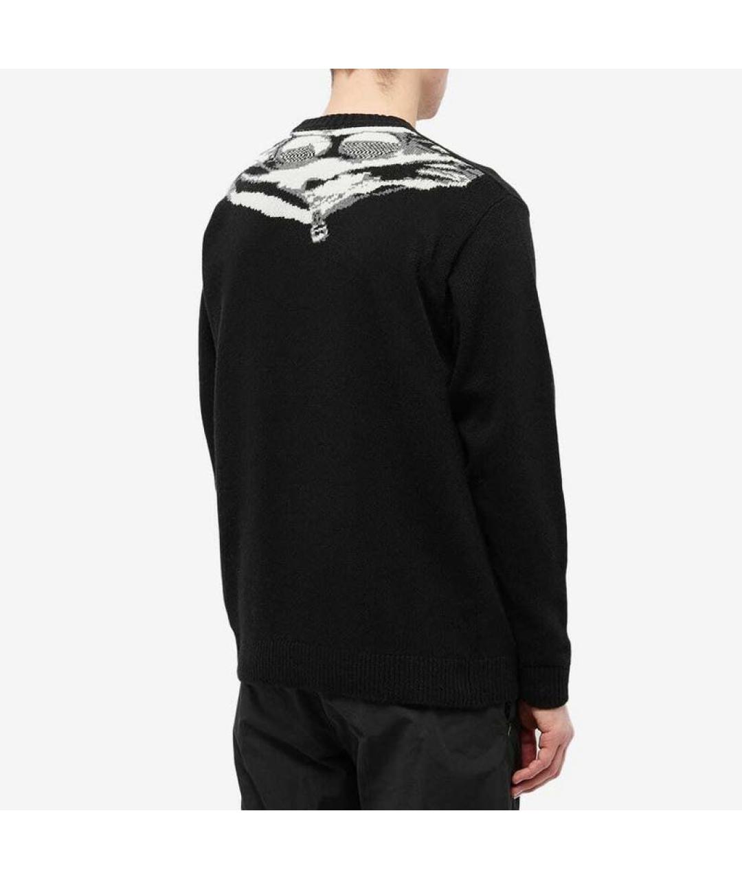 CP COMPANY Черный шерстяной джемпер / свитер, фото 3