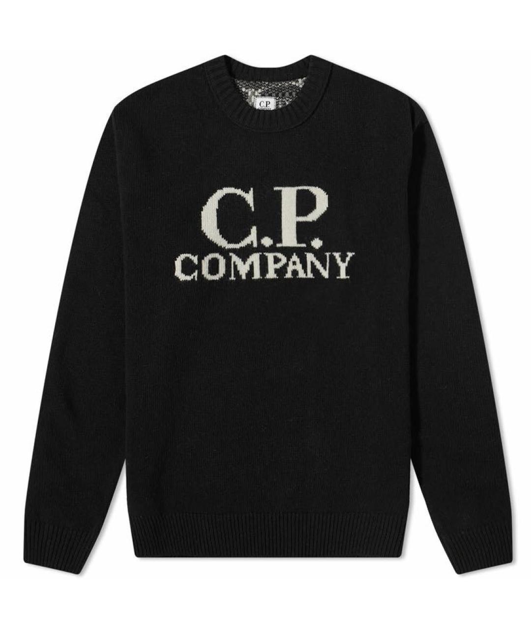 CP COMPANY Черный шерстяной джемпер / свитер, фото 9