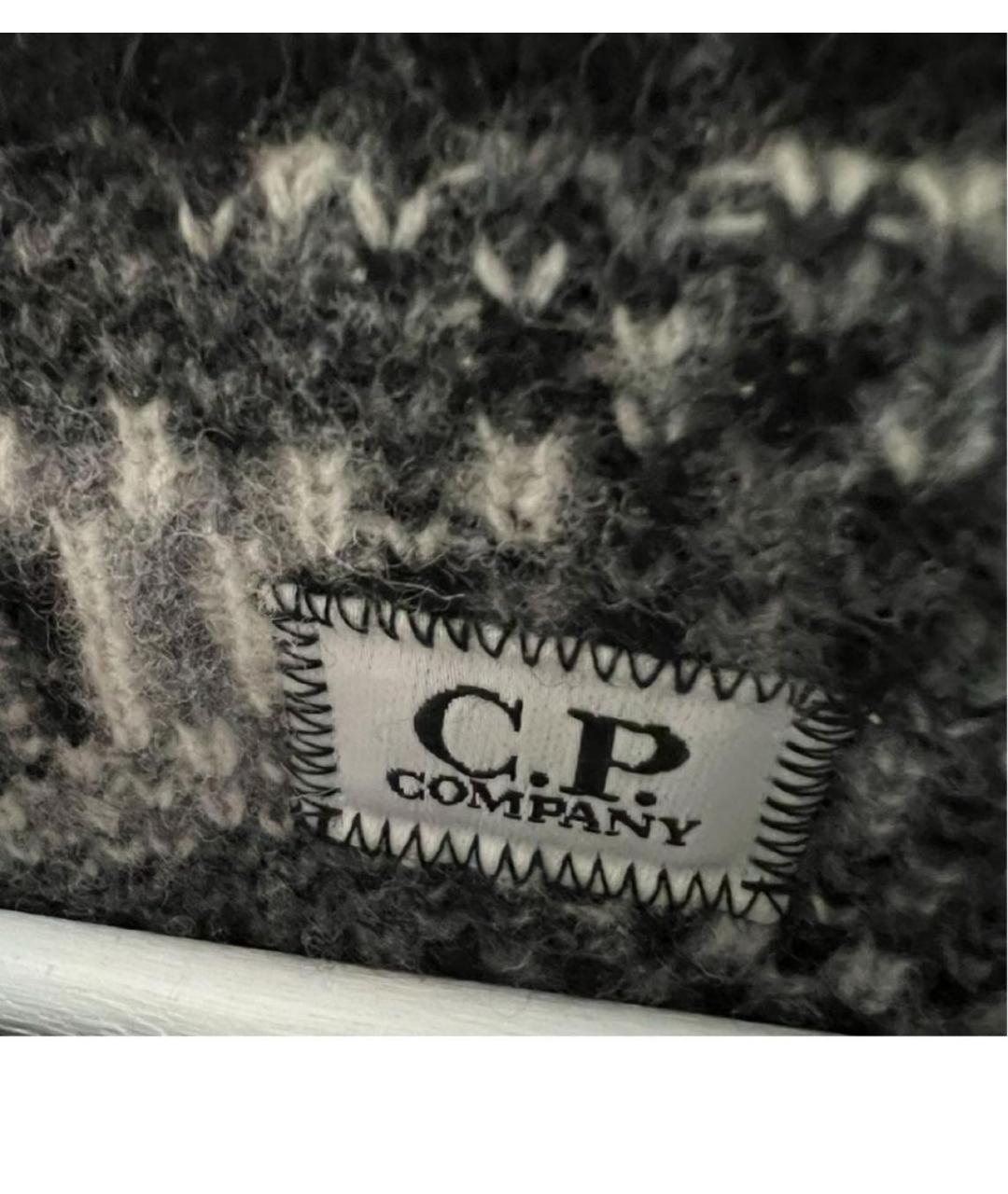CP COMPANY Черный шерстяной джемпер / свитер, фото 7